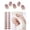 gradient pink, variant on Tonewbye Semi Cured Gel Nail Strips 20 Pcs Gel Nail Wraps, Stickers, Salon Quality, Long Lasting, Works with Any UV Lamps