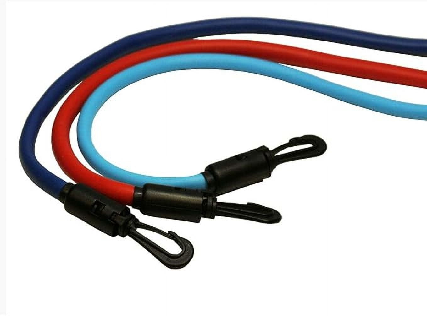 Resistance Band Latex Free: Effective Workout Tool for Fitness Pros - Adjustable, Durable, and Convenient with Travel Pouch