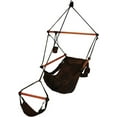thumbnail image 3 of Hammaka Hanging Hammock Air Chair, Wooden Dowels, Blue, 3 of 4