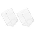 thumbnail image 4 of 2 portalápices de acrílico transparente, soportes para brochas de maquillaje, soportes para lápices y artículos de papelería., 4 of 6