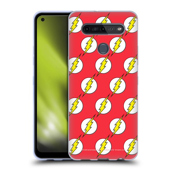 Head Case Designs Officially Licensed The Flash DC Comics Logo Pattern Soft Gel Case Compatible with LG LG K51S