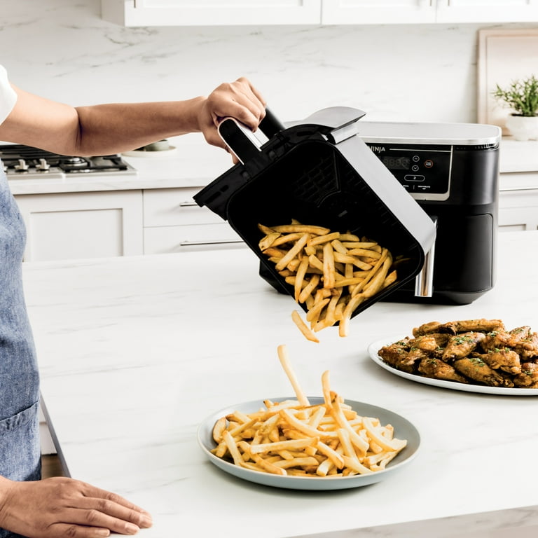 Ninja® Foodi® 6-in-1 Smart 10-qt. 2-Basket Air Fryer - Walmart.com