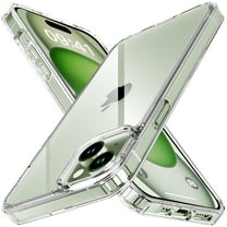 AICase Compatible With iPhone 15 Plus 6.7 inch  Clear Case Shockproof Bumper Hard Protective Cover