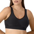 thumbnail image 1 of Sujetador Bali Comfort Revolution inalámbrico negro Comfortflex Fit, 1 of 6
