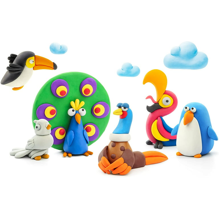 Hey Clay® Modelling Air-Dry Clay  Aliens with Fun Interactive App –  KidsPlay