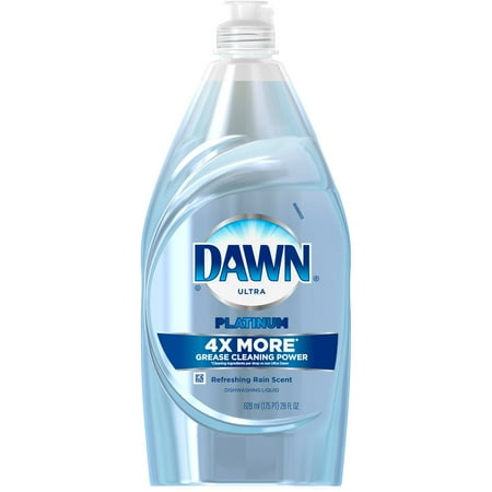 Dawn Platinum Power Clean Dishwashing Liquid Refreshing Rain (choose your size)