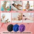 thumbnail image 3 of 3 PCS Satin Bonnets for Black Women,Hair Bonnet for Sleeping, Satin Hair Cap for Curly Hair,Bonnet for Men,Bonnets Pack A, 3 of 6