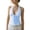 Blue, variant on Halter Tops for Women Lace V Neck Tie Back Bow Front Slim Fitted Sleeveless Cropped Y2k Going out Tank Top