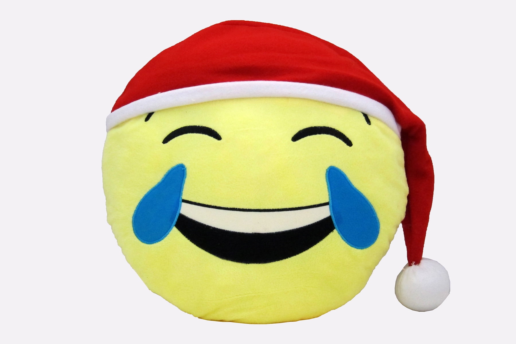 Emoji Emoticon Holiday Decorative Throw Pillow, Tears of Joy Walmart