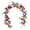 Red, variant on Kezqiaxn 6Ft Christmas Garland with Lights, Pre-Lit Artificial Pines Needle Christmas Garlands Battery Operated LED Lighted Garland, Christmas Decorations Mantle Fireplace Banister Indoor Outdoor