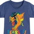 thumbnail image 3 of The Lion King - Scar - Fearless - Toddler & Youth Girls Short Sleeve Graphic T-Shirt, 3 of 5
