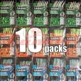 thumbnail image 2 of Sabiki lure flasher rig hook soft bait luminous eel glow dark mackerel fishing snapper mulloway flathead mullet shark R-8-10pcs, 2 of 5