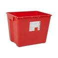 thumbnail image 6 of McKesson Biohazard Sharps Container, Puncture-Resistant Lockable Bin - Red, 8 gal, 9 Ct, 6 of 7