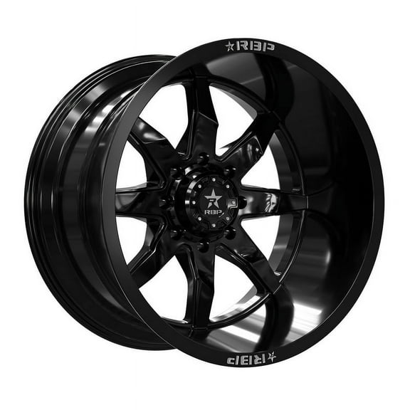 20" Black 81R Saharan Wheel by RBP (Rolling Big Power) 81R-2090-73-12FB