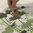 thumbnail image 5 of Ambesonne Green Jigsaw Puzzle Durable Cardboard, Flowers Leaves Dragonfly, 1000 pcs, Pale Green Dark Green, 5 of 6
