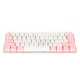 thumbnail image 1 of Portable 60% Mechanical Gaming Keyboard, Wired Mechanical Keyboard With RGB Backlit, 61 Keys Mini Wired Office Keyboard For PC Laptop, 1 of 8
