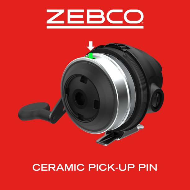 Zebco 808 Spincast Fishing Reel, Size 80 Reel, Black - Walmart