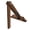 Beige, variant on NICERIO Natural Coffee Wood Folding Wall Mount Bracket for Hanging Lamps and Decorative Light Fixtures