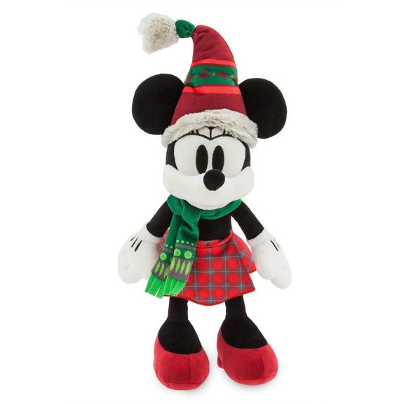 Disney Parks Nordic Winter Holiday Minnie Small Plush New with Tags