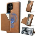 thumbnail image 6 of Case Wallet for Samsung Galaxy A36 5G Wallet Case,2 in 1 Magnetic Detachable Leather Back Flip Case with Card Holders RFID Blocking, Wireless Charging Supported, Kickstand Phone Cover,Brown, 6 of 8