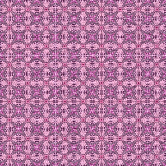 Ahgly Company Indoor Square Patterned Violet Purple Area Rugs, 8' Square