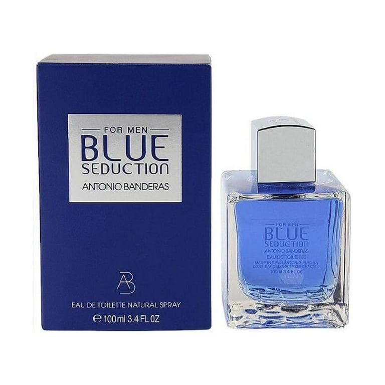 Banderas Blue Seduction for Men 3.4 oz EDT Spray Walmart