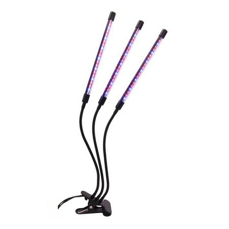 

GoldHub Full Spectrum Plant Grow Light with Clip Dimmable Plug-Play High Brightness Waterproof LED Plant Light Flower Grow Lamp