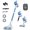 Blue And White, variant on 65KPA Cordless Stick Vacuum, 8-in-1, 45-Min Runtime, 2-Suction Levels, Lightweight, Rechargeable for Home Use