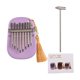 thumbnail image 1 of Piano De Pulgar De Kalimba Sapele De 8 Teclas, Mini Piano De Dedo Exquisito, Instrumento Musical Portátil Con Martillo De Afinación Para Principiantes, 1 of 6