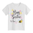 thumbnail image 4 of CMSHTD Shirts for Girls Short Sleeve Summer, Toddler Girls Children T-Shirts Cotton Short Sleeve, White 9-10 Years, 4 of 4