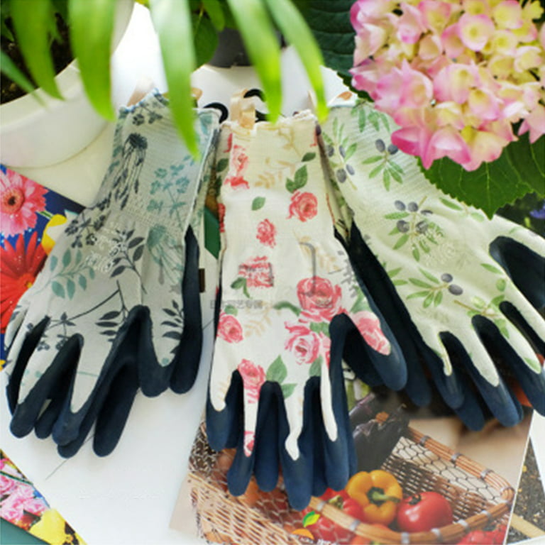 Gardening gloves Tools Bamboo Working Gloves for Women and Men. Ultimate  Barehand Sensitivity Work Glove for Gardening, Fishing, Restoration Work 