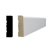 RMC 453 11/16 in.D x 2 1/4 in. W x 85 in. L Primed Finger-Joined Pine Casing Moulding 10-pcs 70 Ft Total