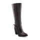 thumbnail image 1 of Bota Alta Color Vino Con Detalle De Hebilla Mundo Terra 029389, 1 of 3