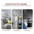 thumbnail image 3 of KONTONTY Diploma Frames Acrylic And Wood Photo Frame Replacement Pages Perfect For Home Present, 3 of 8