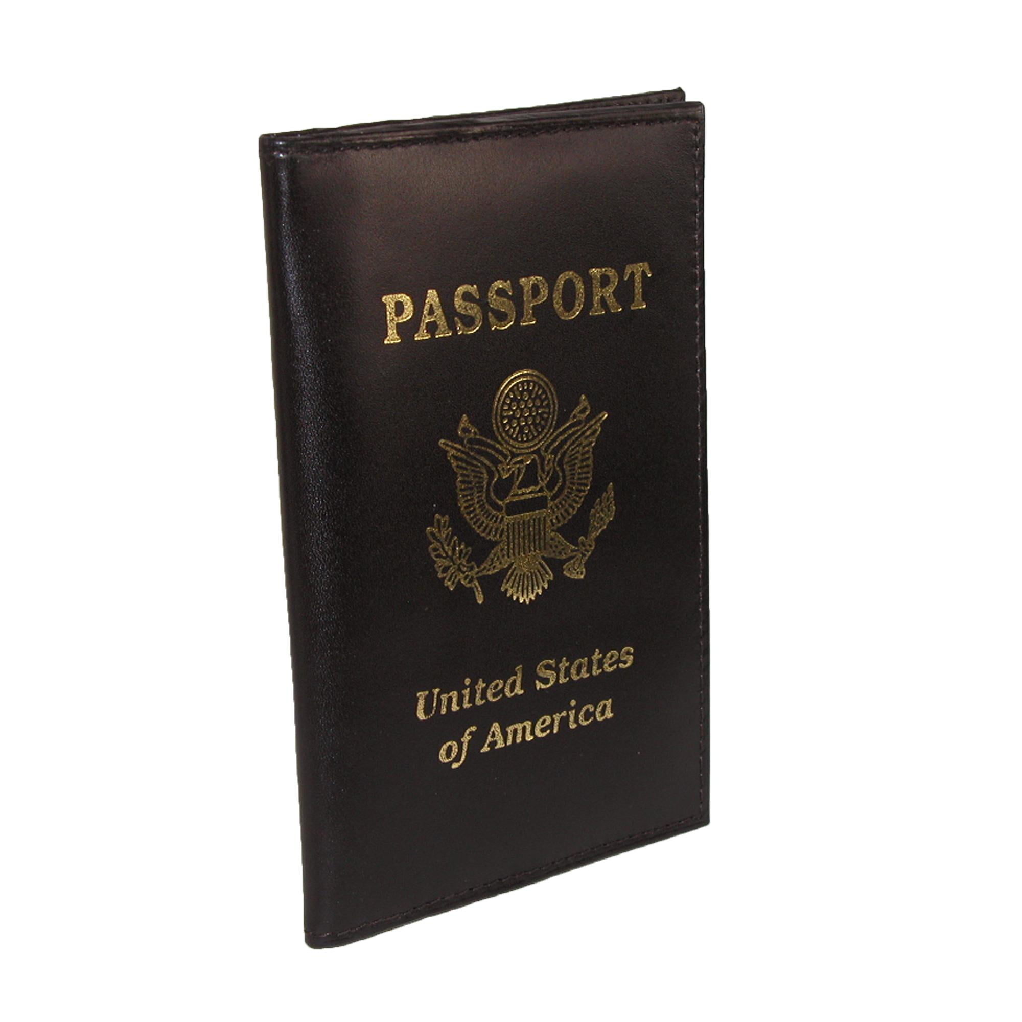 CTM Leather Travel Passport Cover Walmart Canada