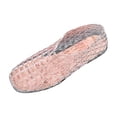 thumbnail image 3 of Bmawag Jelly Flat Sandals for Women Lightweight Round Toe Slip-On Hollow Breathable Jelly Mesh Flats Pink 11, 3 of 8