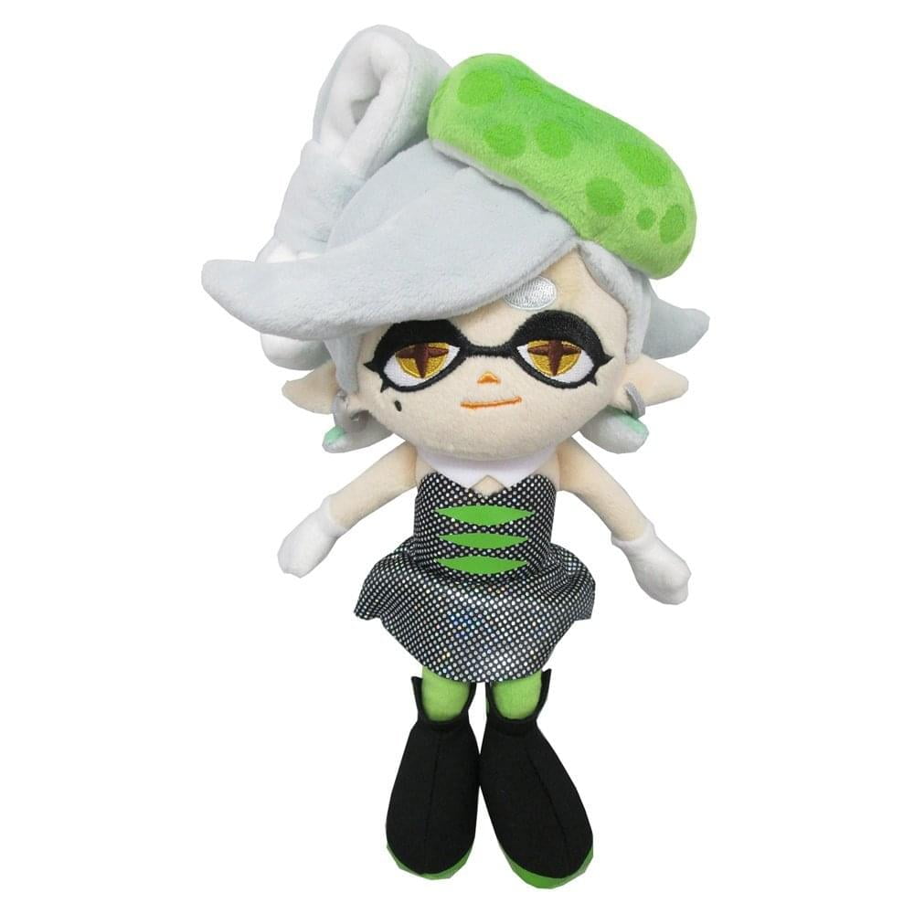 Official Sanei Splatoon Marie Green Squid Sister Plush Toy Doll 9" Octopus Gift 