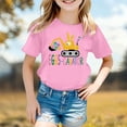 thumbnail image 1 of Easter Shirt Tween Girl Vintage Loose Fit Red Rabbit Print Summer Easter Tshirt Boys Funny Short Sleeve T-Shirt Clothes Girls Tees Outfit, 1 of 4