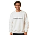 thumbnail image 2 of Unisex Merry Christmas Sweatshirts Matching Christmas Couples Top Outfits Long Sleeve Crewneck Shirts Winter Fleece Sweaters Xmas Funny Holiday Sweatshirt, 2 of 9
