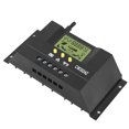 thumbnail image 3 of Controlador de carga solar, regulador de panel solar de 12 V, 24 V y 30 A, controlador de carga solar de rendimiento de primera categoría, 3 of 12