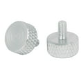 thumbnail image 2 of Computer Graphics Card Flat Head Knurled Thumb Screws Silver Tone M3.5x6mm 10pcs, 2 of 3