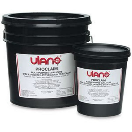 Ulano Proclaim Dual Cure Emulsion for Screen Printing