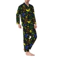 thumbnail image 2 of KLL Game Play Sleepwear Mens Flannel Pajamas,Long Cotton Pj Set, 2 of 7