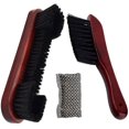 thumbnail image 1 of 2pcs Pool Table Brush Cleaner Kit, Billiard Pool Table Brushes Wooden Billiard Snooker Pool Table Brush Bdliv, 1 of 5