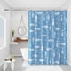 thumbnail image 1 of Waterproof shower curtain line fish single curtain without rod width 200*height 200 (with hanging ring), 1 of 1