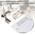 thumbnail image 4 of Kit De Prensatelas De Perro De Alimentación Con Placa De Aguja, Acero Inoxidable De Alta Resistencia, Fácil De Reemplazar, Juego De Máquina De Coser Industrial, Larga Duración,, 4 of 7