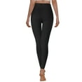 thumbnail image 2 of Hat and Beyond Women's Waistband Compression Stretchy Yoga Leggings, 2 of 6