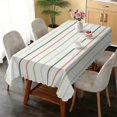 thumbnail image 6 of Rectangular Tablecloth 60x84 Inch – Waterproof Polyester Printed Table Cover, Wrinkle Resistant, Washable for Kitchen & Dining, Floral Flowers Theme, 6 of 6