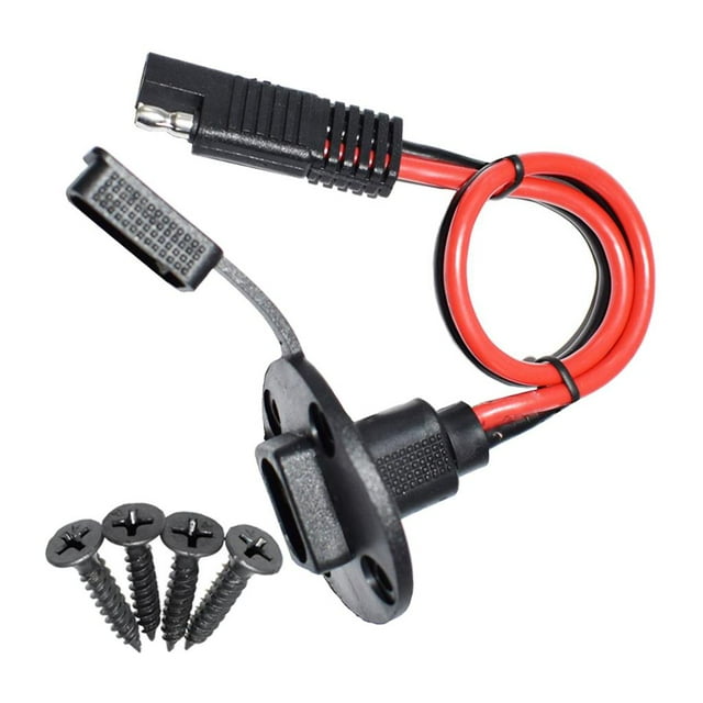 SAE de rápida solar de 30cm 12AWG al conector de lateral del zócalo