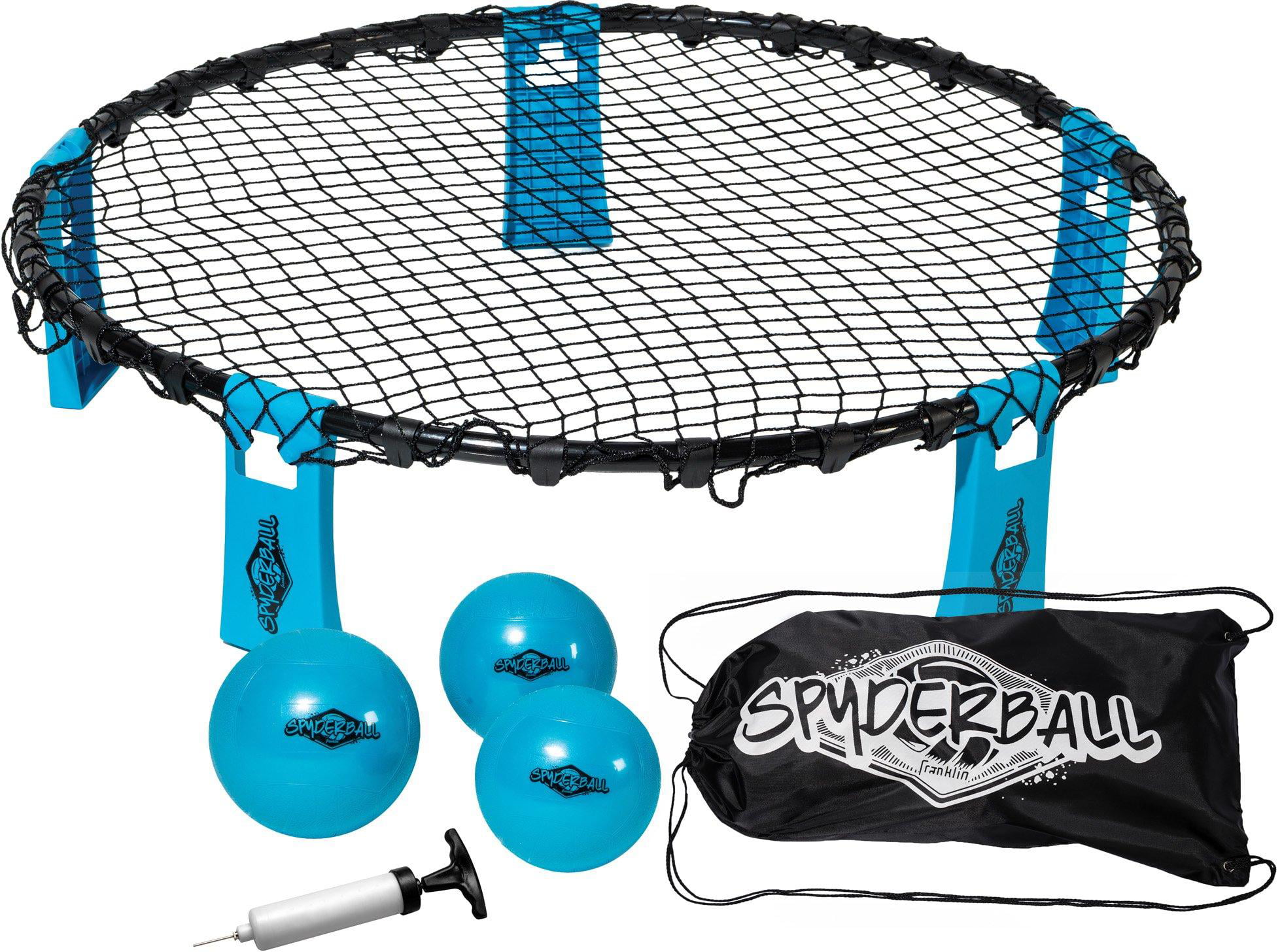 For Children and Adults at the Beach or in the House 3 Balls and Carrying Bag For Playing in the Park or Garden Ocean 5 Spiderball Set Ball Game with Net